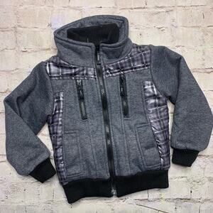 Boys Dual Zip Jacket/Coat